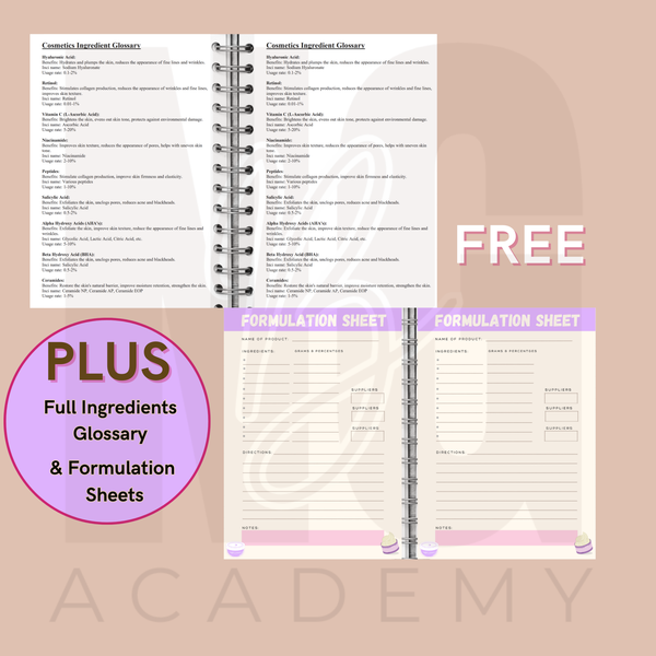 Skincare Formulation Course